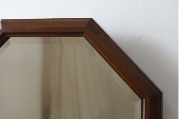 中古　美品　maruni(マルニ木工)　シンプルなデザインで取り入れやすいミラー(ウォールミラー、壁掛け鏡、店舗什器)(R-076580)