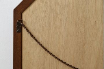 中古　美品　maruni(マルニ木工)　シンプルなデザインで取り入れやすいミラー(ウォールミラー、壁掛け鏡、店舗什器)(R-076580)