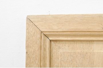 フランスアンティーク　オーク材　明るい木味であたたかな空間を演出するソリッドオークパネル1枚(建具、板戸、窓)(R-076590)