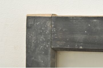 アンティーク建具　落ち着いた和の空間を演出するフィックス窓2枚セット(ガラス欄間、明かり取り、明り取り、FIX窓、ガラス窓、嵌め殺し)(R-076593)