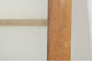 アンティーク建具　落ち着いた和の空間を演出するフィックス窓2枚セット(ガラス欄間、明かり取り、明り取り、FIX窓、ガラス窓、嵌め殺し)(R-076593)
