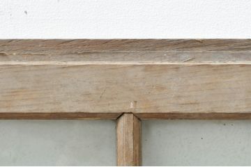 アンティーク建具　和モダンな空間づくりにおすすめのガラス窓4枚セット(引き戸、ガラス戸)(R-076596)