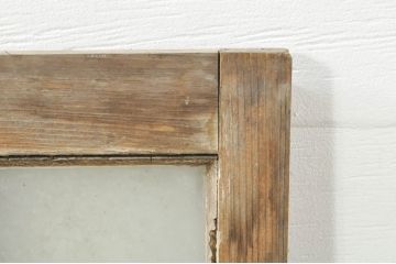 アンティーク建具　和モダンな空間づくりにおすすめのガラス窓4枚セット(引き戸、ガラス戸)(R-076596)