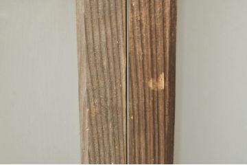 アンティーク建具　レトロな空間作りにおすすめなガラス窓4枚セット(引き戸、ガラス戸)(R-076597)