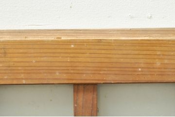 アンティーク建具　レトロな空間作りにおすすめなガラス窓4枚セット(引き戸、ガラス戸)(R-076597)