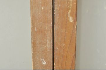 アンティーク建具　レトロな空間作りにおすすめなガラス窓4枚セット(引き戸、ガラス戸)(R-076597)