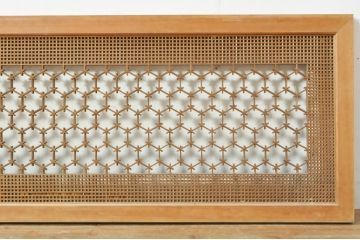 アンティーク建具　上質な和の空間を演出する組子欄間1枚(明り取り、明かり取り)(R-076598)