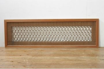 アンティーク建具　上質な和の空間を演出する組子欄間1枚(明り取り、明かり取り)(R-076599)