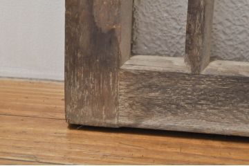 アンティーク建具　和モダンな空間づくりにおすすめの明かり取り4枚セット(明り取り、欄間、ランマ)(R-076602)