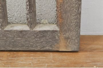 アンティーク建具　和モダンな空間づくりにおすすめの明かり取り4枚セット(明り取り、欄間、ランマ)(R-076602)