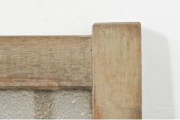 アンティーク建具　和モダンな空間づくりにおすすめの明かり取り4枚セット(明り取り、欄間、ランマ)(R-076602)