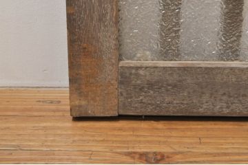 アンティーク建具　和モダンな空間づくりにおすすめの明かり取り4枚セット(明り取り、欄間、ランマ)(R-076602)
