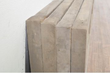 アンティーク建具　和モダンな空間づくりにおすすめの明かり取り4枚セット(明り取り、欄間、ランマ)(R-076602)