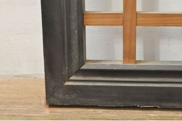アンティーク建具　落ち着いた和の空間を演出する組子欄間1枚(明り取り、明かり取り、格子欄間、ランマ)(R-076603)