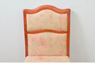 中古　横浜ダニエル(daniel)　LD(エルディー)シリーズ　A-543　品のある佇まいが素敵なチェア(ダイニングチェア、椅子)(定価約25万円)(R-076629)