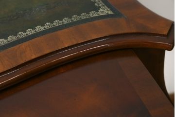 中古　イギリス　メートランドスミス(MAITLAND SMITH)　品のある佇まいが魅力的なスライド天板付きコンソールテーブル(デスク、花台、飾り台、電話台、英国)(R-076667)