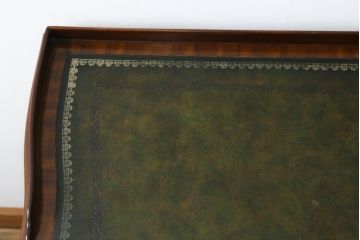 中古　イギリス　メートランドスミス(MAITLAND SMITH)　品のある佇まいが魅力的なスライド天板付きコンソールテーブル(デスク、花台、飾り台、電話台、英国)(R-076667)