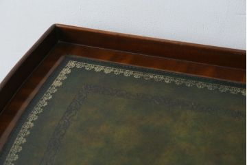 中古　イギリス　メートランドスミス(MAITLAND SMITH)　品のある佇まいが魅力的なスライド天板付きコンソールテーブル(デスク、花台、飾り台、電話台、英国)(R-076667)