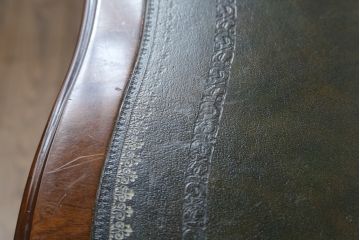 中古　イギリス　メートランドスミス(MAITLAND SMITH)　品のある佇まいが魅力的なスライド天板付きコンソールテーブル(デスク、花台、飾り台、電話台、英国)(R-076667)