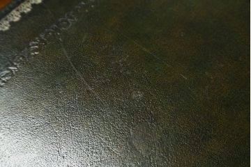 中古　イギリス　メートランドスミス(MAITLAND SMITH)　品のある佇まいが魅力的なスライド天板付きコンソールテーブル(デスク、花台、飾り台、電話台、英国)(R-076667)
