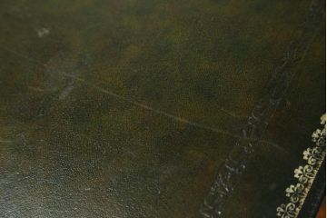 中古　イギリス　メートランドスミス(MAITLAND SMITH)　品のある佇まいが魅力的なスライド天板付きコンソールテーブル(デスク、花台、飾り台、電話台、英国)(R-076667)
