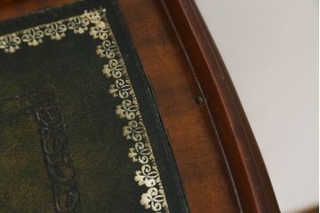 中古　イギリス　メートランドスミス(MAITLAND SMITH)　品のある佇まいが魅力的なスライド天板付きコンソールテーブル(デスク、花台、飾り台、電話台、英国)(R-076667)
