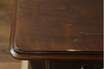 中古　美品　DREXEL HERITAGE(ドレクセルヘリテイジ)　クラシカルな雰囲気漂う猫脚デスク(机、ワークデスク、コンソールテーブル、在宅用、在宅ワーク用)(R-076668)