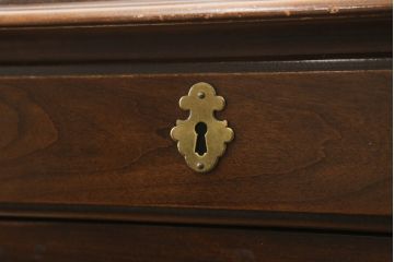 中古　美品　DREXEL HERITAGE(ドレクセルヘリテイジ)　クラシカルな雰囲気漂う猫脚デスク(机、ワークデスク、コンソールテーブル、在宅用、在宅ワーク用)(R-076668)