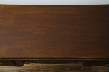 中古　美品　DREXEL HERITAGE(ドレクセルヘリテイジ)　クラシカルな雰囲気漂う猫脚デスク　(R-076668)