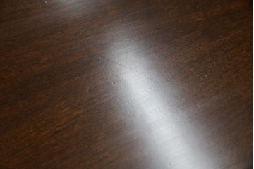 中古　美品　DREXEL HERITAGE(ドレクセルヘリテイジ)　クラシカルな雰囲気漂う猫脚デスク　(R-076668)