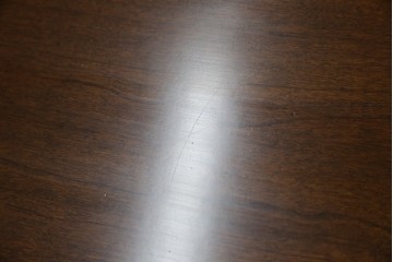 中古　美品　DREXEL HERITAGE(ドレクセルヘリテイジ)　クラシカルな雰囲気漂う猫脚デスク　(R-076668)