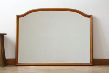 中古　美品　横浜ダニエル(daniel)　Etranger(エトランジェ)　E-404　シンプルながらも気品漂うウォールミラー(壁掛け鏡、吊鏡)(R-076673)