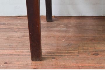和製アンティーク　ナラ材　レトロスタイルのお部屋づくりに活躍するシンプルなチェア(ダイニングチェア、椅子、イス)(R-076677)