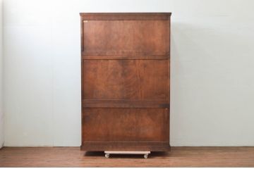 中古　北海道民芸家具　和洋どちらのお部屋にも馴染みやすいタンス(衣装箪笥、収納箪笥、着物箪笥、和タンス、引き出し)(R-076686)