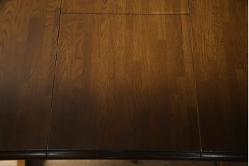 和製ビンテージ　飛騨産業　キツツキマーク　穂高シリーズ　ナラ材　洗練された佇まいが魅力的なエクステンションテーブル(ダイニングテーブル、食卓、拡張式テーブル、2人掛け、4人掛け、6人掛け、ヴィンテージ)(R-076688)