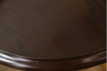 和製ビンテージ　飛騨産業　キツツキマーク　穂高シリーズ　ナラ材　洗練された佇まいが魅力的なエクステンションテーブル(ダイニングテーブル、食卓、拡張式テーブル、2人掛け、4人掛け、6人掛け、ヴィンテージ)(R-076688)