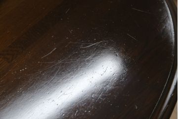 和製ビンテージ　飛騨産業　キツツキマーク　穂高シリーズ　ナラ材　洗練された佇まいが魅力的なエクステンションテーブル(ダイニングテーブル、食卓、拡張式テーブル、2人掛け、4人掛け、6人掛け、ヴィンテージ)(R-076688)