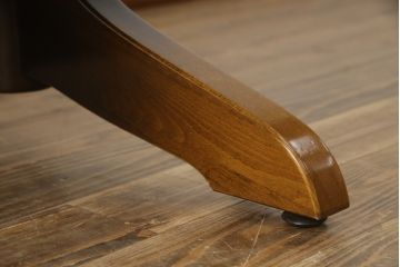 和製ビンテージ　飛騨産業　キツツキマーク　穂高シリーズ　ナラ材　洗練された佇まいが魅力的なエクステンションテーブル(ダイニングテーブル、食卓、拡張式テーブル、2人掛け、4人掛け、6人掛け、ヴィンテージ)(R-076688)