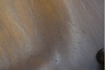 和製ヴィンテージ　飛騨産業　キツツキマーク　カントリースタイルの空間作りにおすすめのダイニングチェア4脚セット　(R-076689)