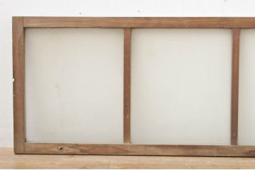 アンティーク建具　レトロな雰囲気を醸し出す明かり取り1枚(明り取り、欄間、ランマ)(R-076719)