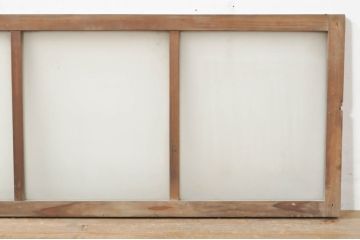 アンティーク建具　レトロな雰囲気を醸し出す明かり取り1枚(明り取り、欄間、ランマ)(R-076719)