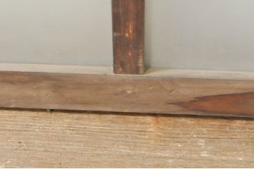 アンティーク建具　レトロな雰囲気を醸し出す明かり取り1枚(明り取り、欄間、ランマ)(R-076719)