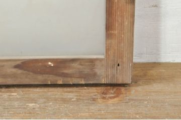 アンティーク建具　レトロな雰囲気を醸し出す明かり取り1枚(明り取り、欄間、ランマ)(R-076719)