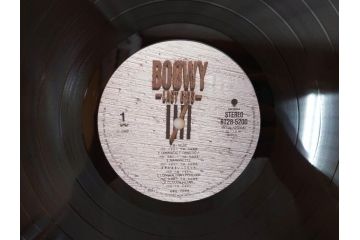 BOOWY　布袋寅泰　氷室京介　TM Network　Self Control　BEST EMOTION　GUITARHYTHMなど　レコード7枚セット(LP、ボウイ、HIMURO KYOSUKE、FLOWERS for ALGERNON、LAST GIGS、PSYCHOPATH、MORAL+3)(R-076721)