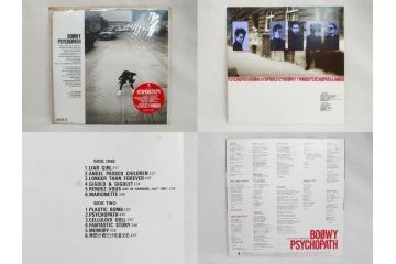 BOOWY　布袋寅泰　氷室京介　TM Network　Self Control　BEST EMOTION　GUITARHYTHMなど　レコード7枚セット(LP、ボウイ、HIMURO KYOSUKE、FLOWERS for ALGERNON、LAST GIGS、PSYCHOPATH、MORAL+3)(R-076721)