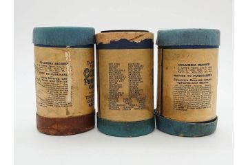EDISON　エジソン　COLUMBIA　コロムビア　蝋管15点セット(シリンダー、円筒レコード、RECORD、蓄音機用)(R-076723)