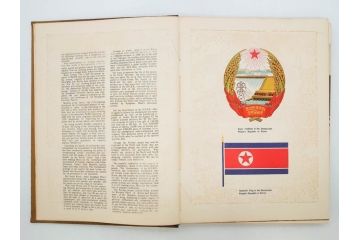 稀少　DEMOCRATIC PEOPLE'S REPUBLIC OF KOREA　1958　北朝鮮　歴史写真集(英字、英語、朝鮮民主主義人民共和国、写真帳、古本)(R-076724)