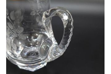 1985年　チェコ　Moser　モーゼル　キリンビアマグコレクション　コレクターズグラス　金彩　ビアジョッキ(KIRIN COLLECTORS GLASS、グラヴィール、ガラス)(R-076725)