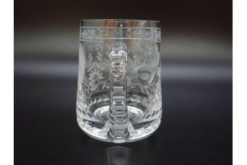 ドイツ　Meissen　マイセンクリスタル　マイセンフラワー　1982年　特別頒布　キリンビアマグコレクション　コレクターズグラス(KIRIN COLLECTORS GLASS、MEISSENER BLEIKRISTALL、ガラス)(R-076726)
