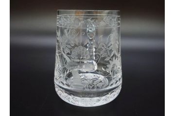 ドイツ　Meissen　マイセンクリスタル　マイセンフラワー　1982年　特別頒布　キリンビアマグコレクション　コレクターズグラス(KIRIN COLLECTORS GLASS、MEISSENER BLEIKRISTALL、ガラス)(R-076726)